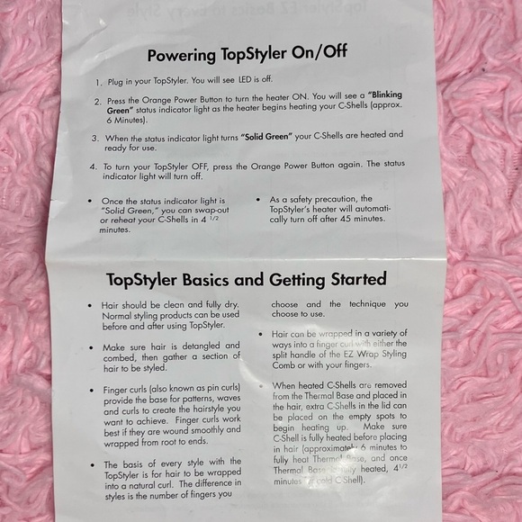 🖤2FOR$30 Top Styler Heated Curling Set - Picture 4 of 8